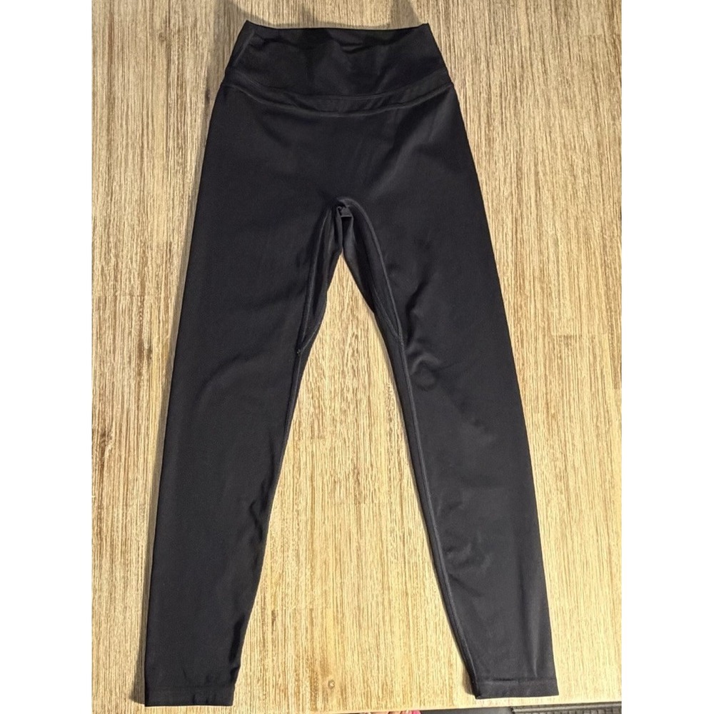 Tom Tiger Scrunch Butt Black Leggings Size Small - Picture 2 of 3
